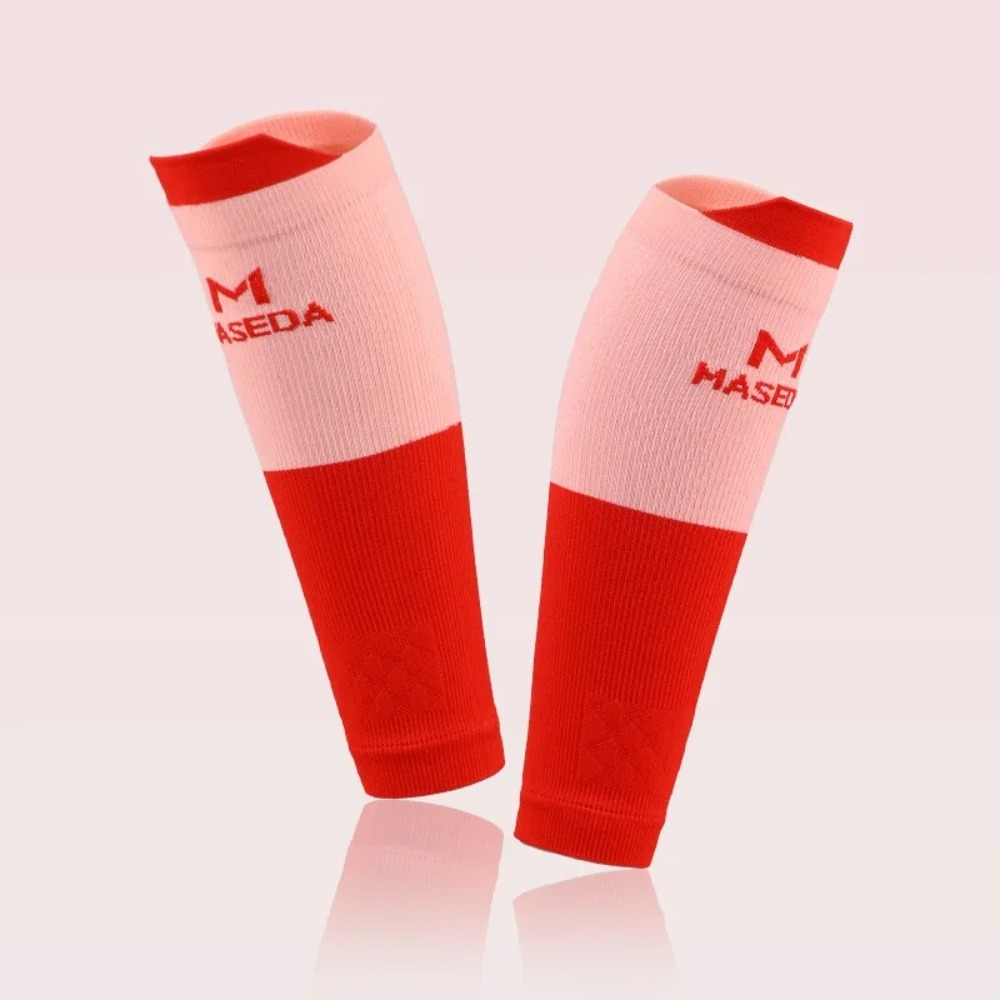 Compression Sleeve Calf - Skin Friendly Spandex Leg Sleeve Elastic
