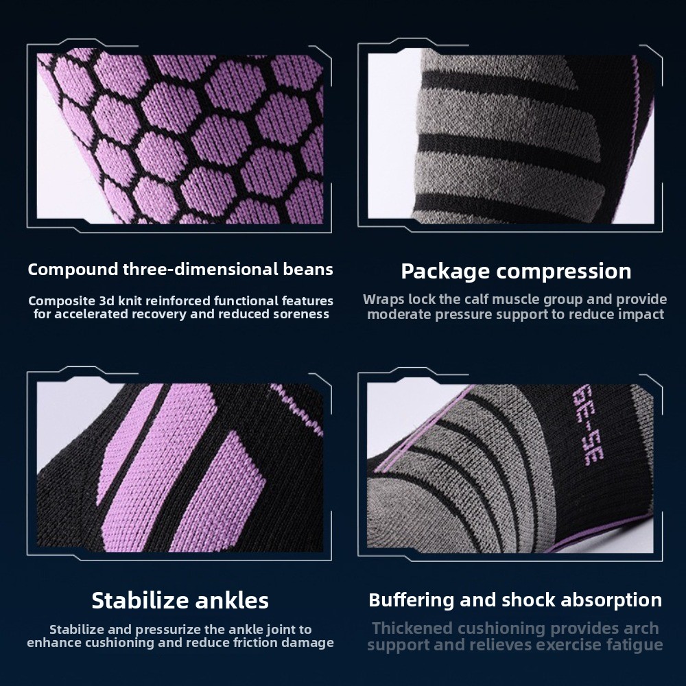 New Thickened Ski Socks Anti-s - Thermal Sock Winter recension och pris