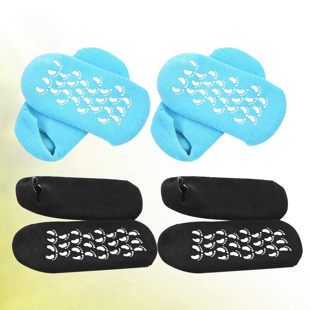 2Pairs Women Foot Spa Moisturi - Invisibility Sock Loafer recension och pris
