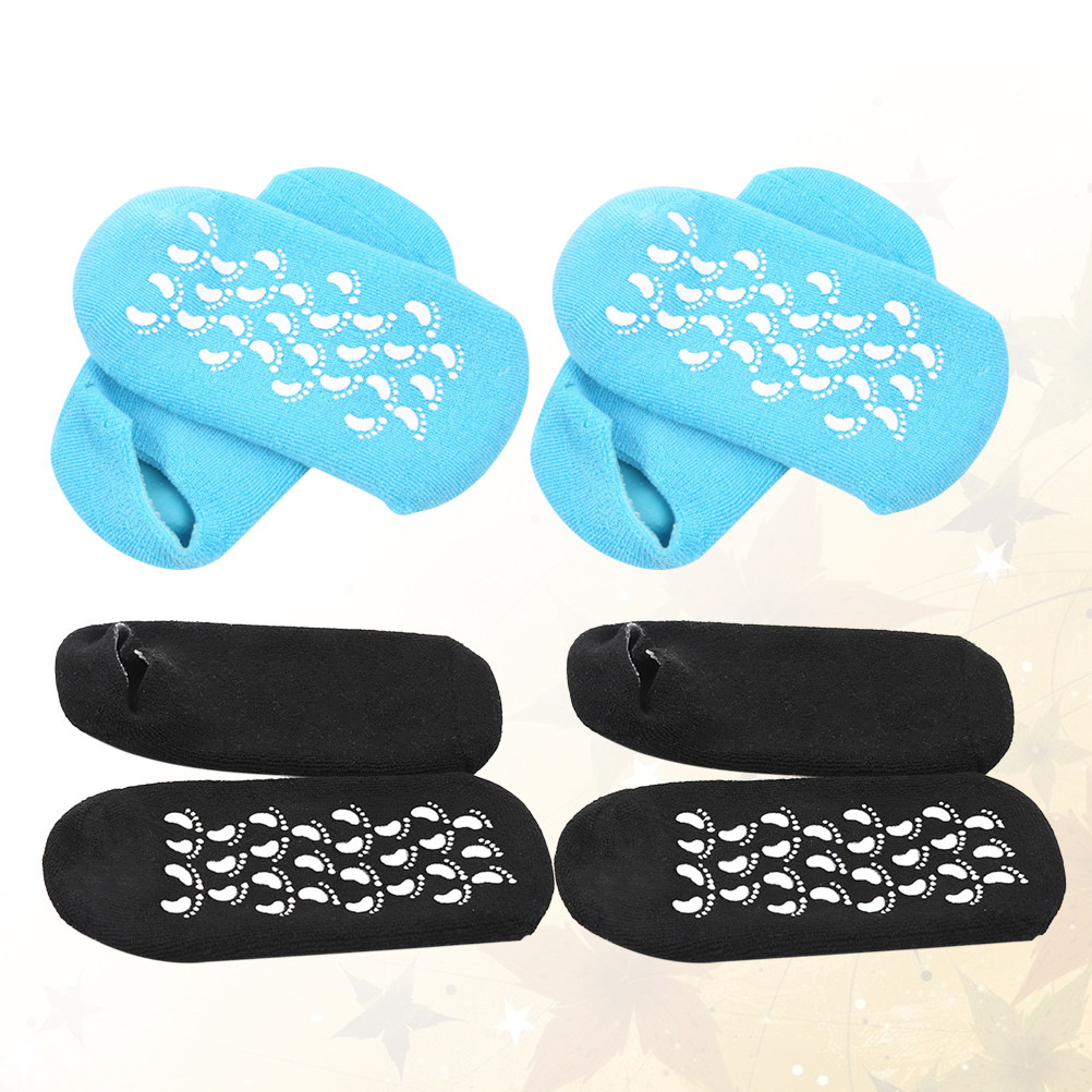 2Pairs Women Foot Spa Moisturi - Invisibility Sock Loafer recension och pris