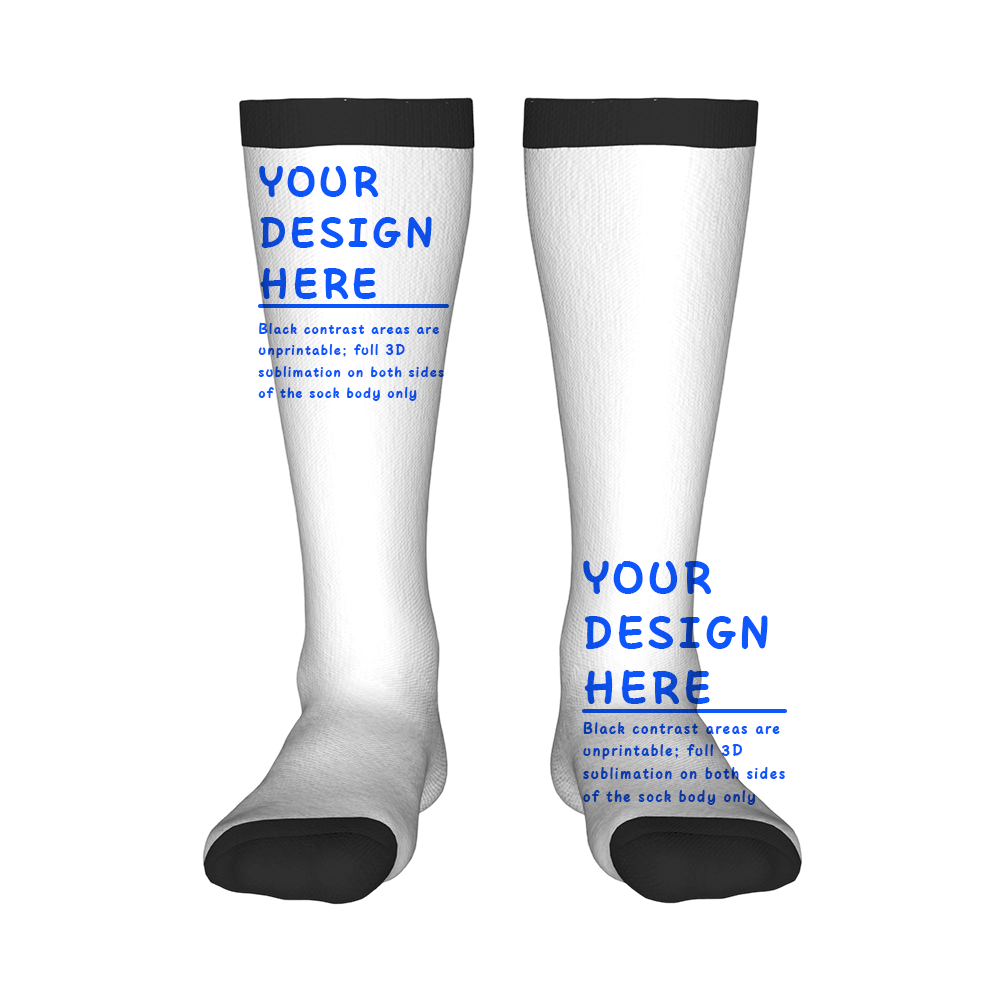 Custom Color Block Knee High S - Knee High Sock Women recension och pris