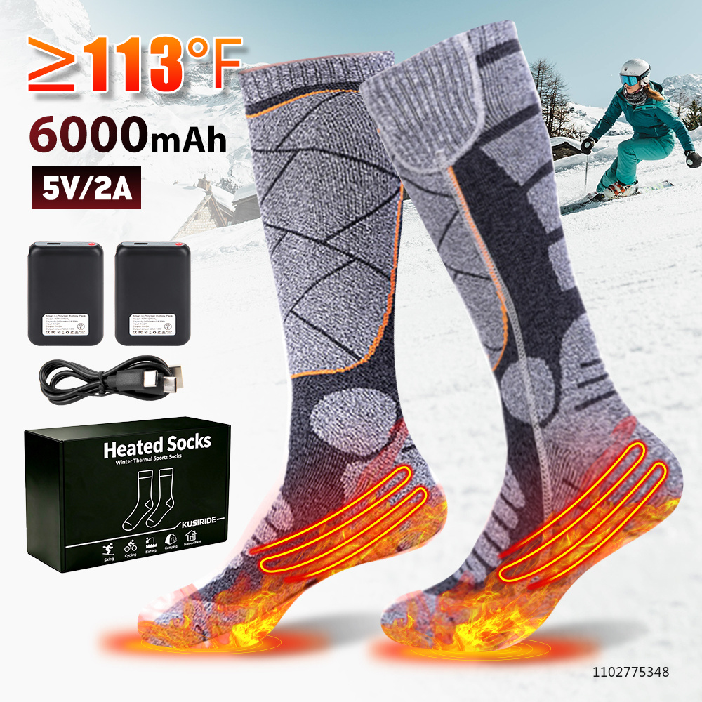 New Heated Socks Rechargeable  - Thermal Sock Winter recension och pris