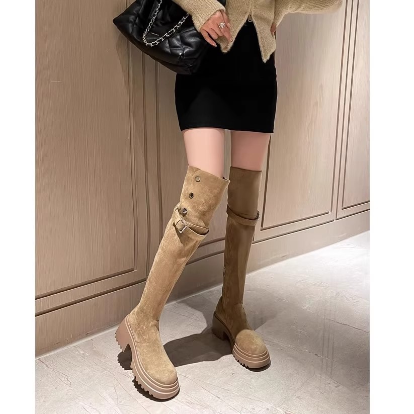 Knee over boots 2025 retro wes - Knee High Sock Women recension och pris